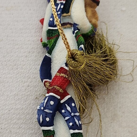 Lenox Christmas Ornament "A Snowy Friend-Pencil Snowman" - Picture 3 of 4